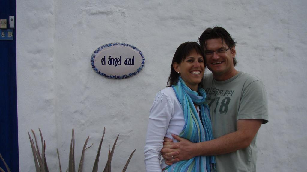 El Angel Azul Hacienda Hotell La Paz Exteriör bild